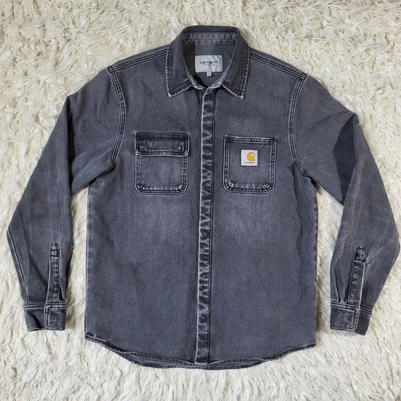 Carhartt Men’s WIP Salinac Shirt Jacket Size Small - Picture 1 of 13